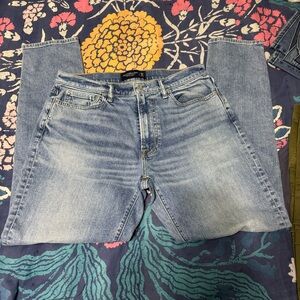 Abercrombie & Fitch Light Blue Straight Jeans